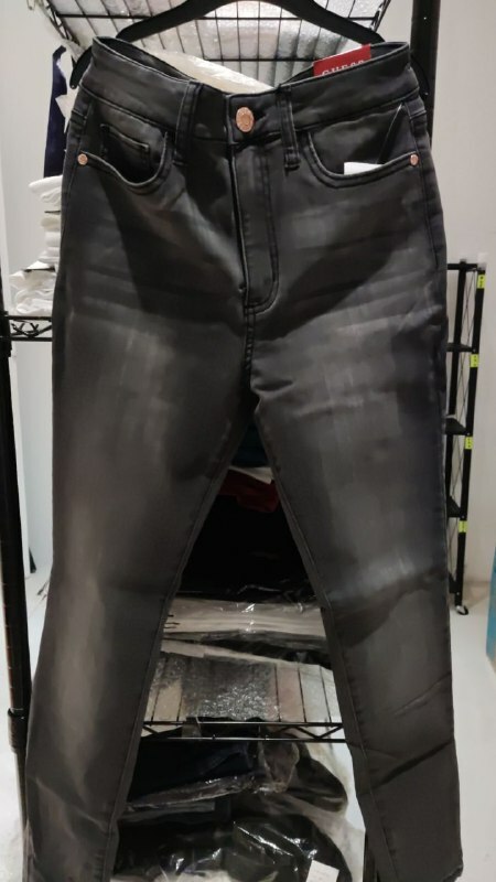 [S] GUESS SIMMONE HIGH RISE SKINNY,GREY, QBOA03R34R3-GREY [FINAL SALE] (SGU179)