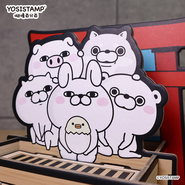 呦嘻百分百賽錢箱存錢筒置物盒