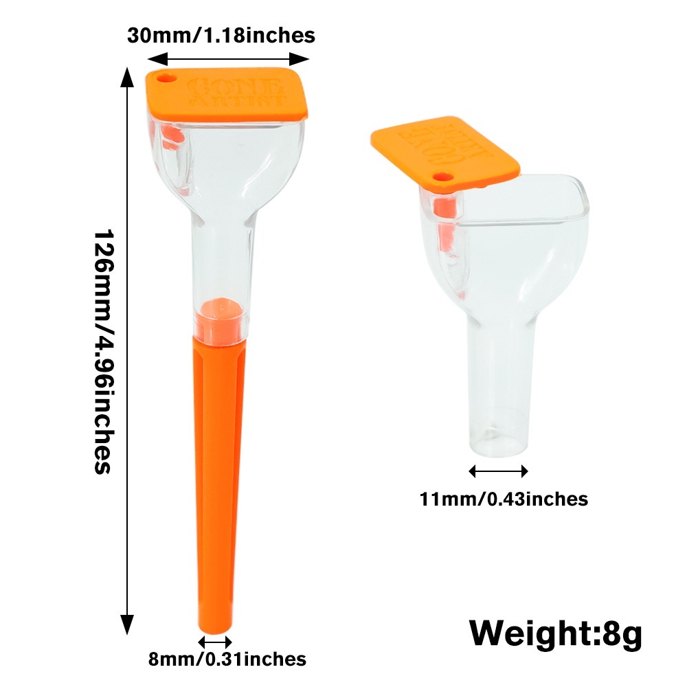 【預捲煙配件】錐形漏斗壓棒二合一裝填器