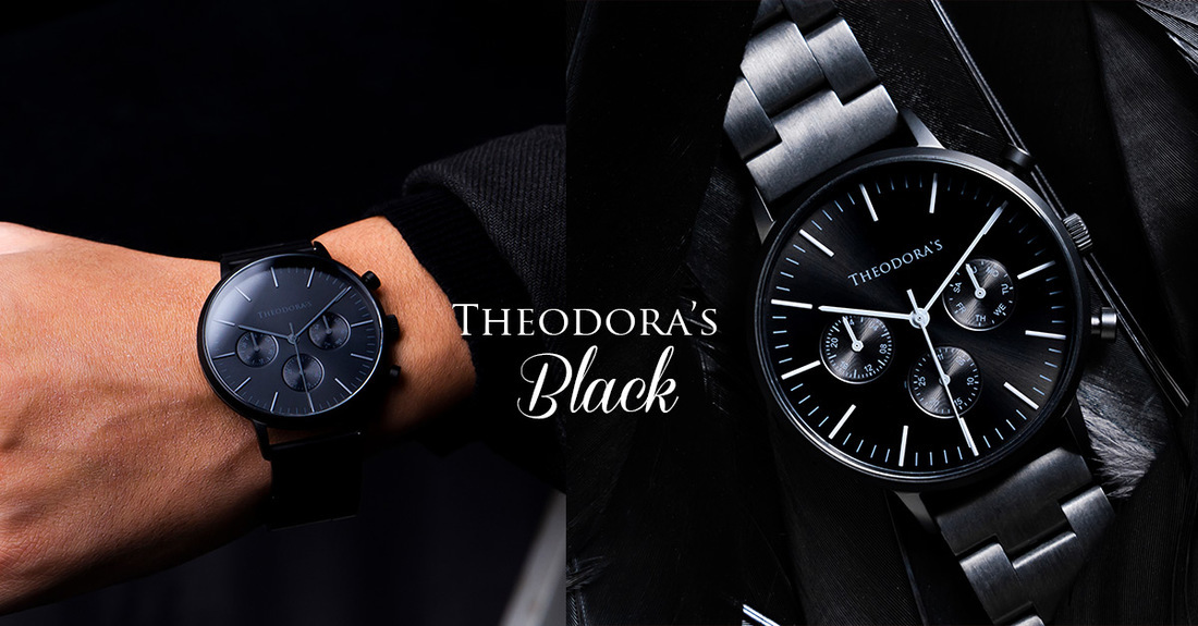 THEODORA'S, watches, jewelry, 霧黑, 消光黑, 手錶, matte black