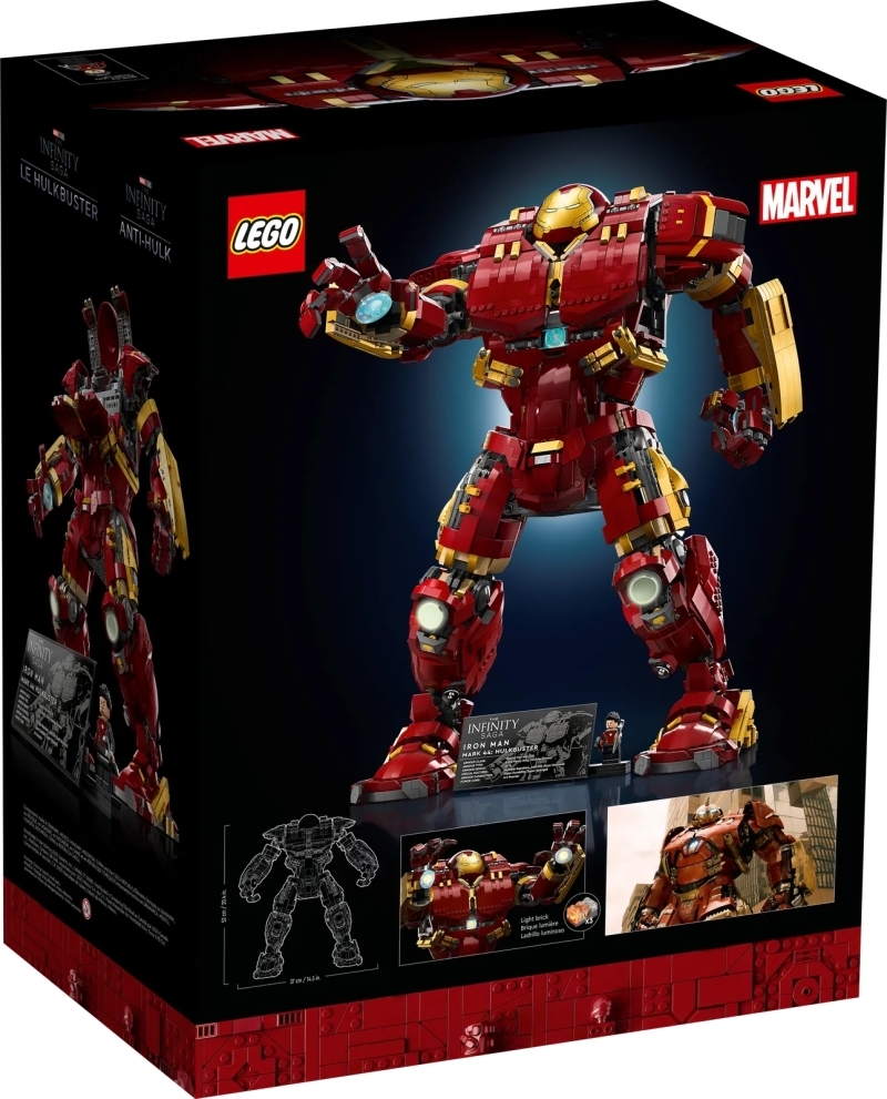 [飛米樂高積木磚賣店] LEGO 76210 Marvel - 浩克毀滅者 Hulkbuster（11/9上市）