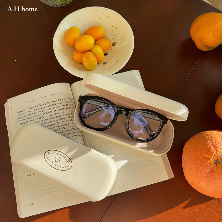 【ＡＨ540】韓國ins奶油小狗眼鏡盒