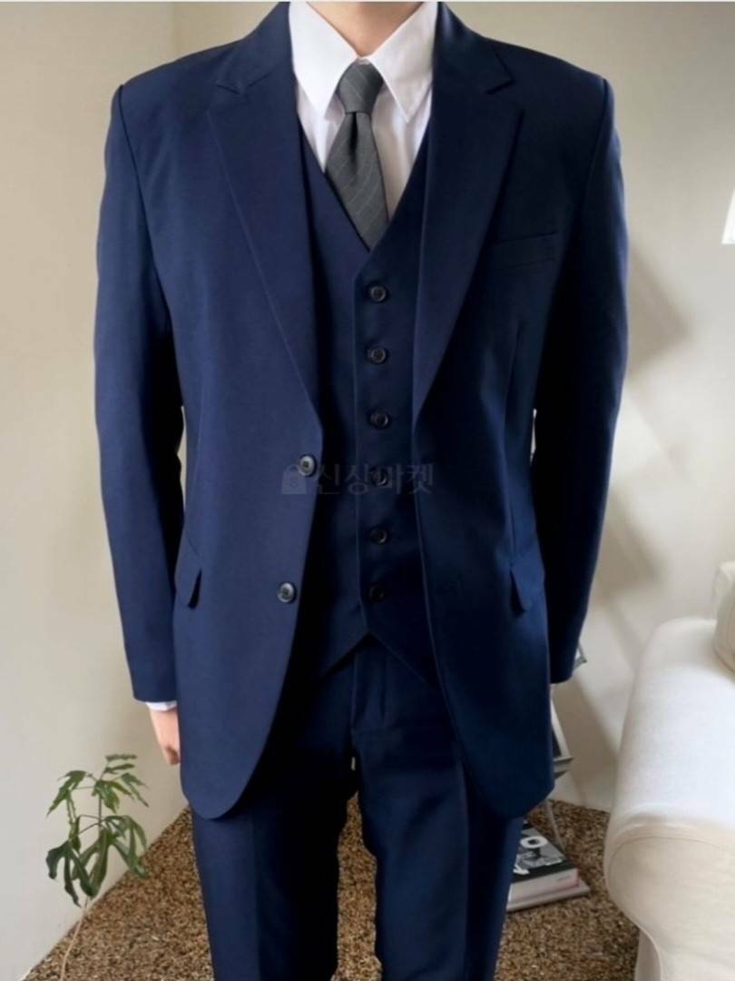 Dio風尚素色單排扣西裝外套 俐落九分西裝褲