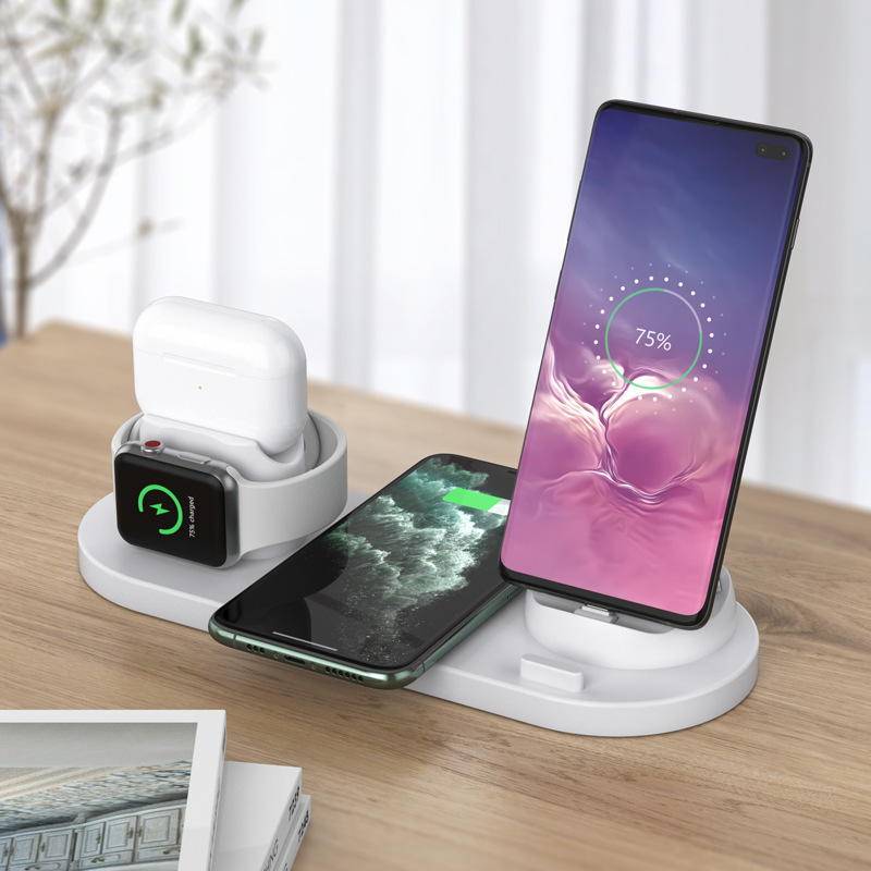 六合一無線充電器-兩色