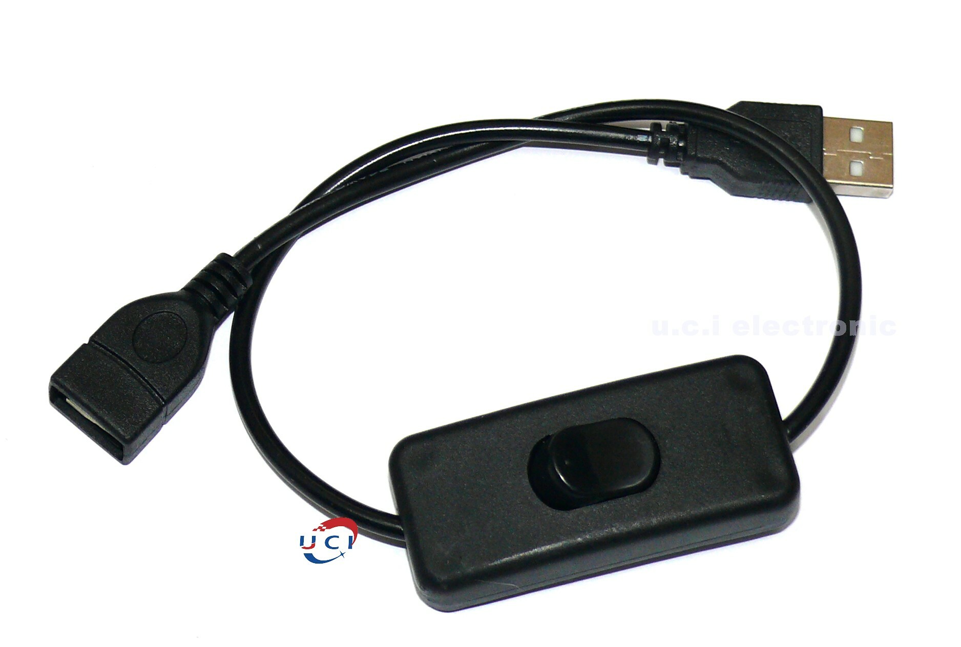 【UCI電子】(I-3) USB開關線 30公分線長 可接USB風扇