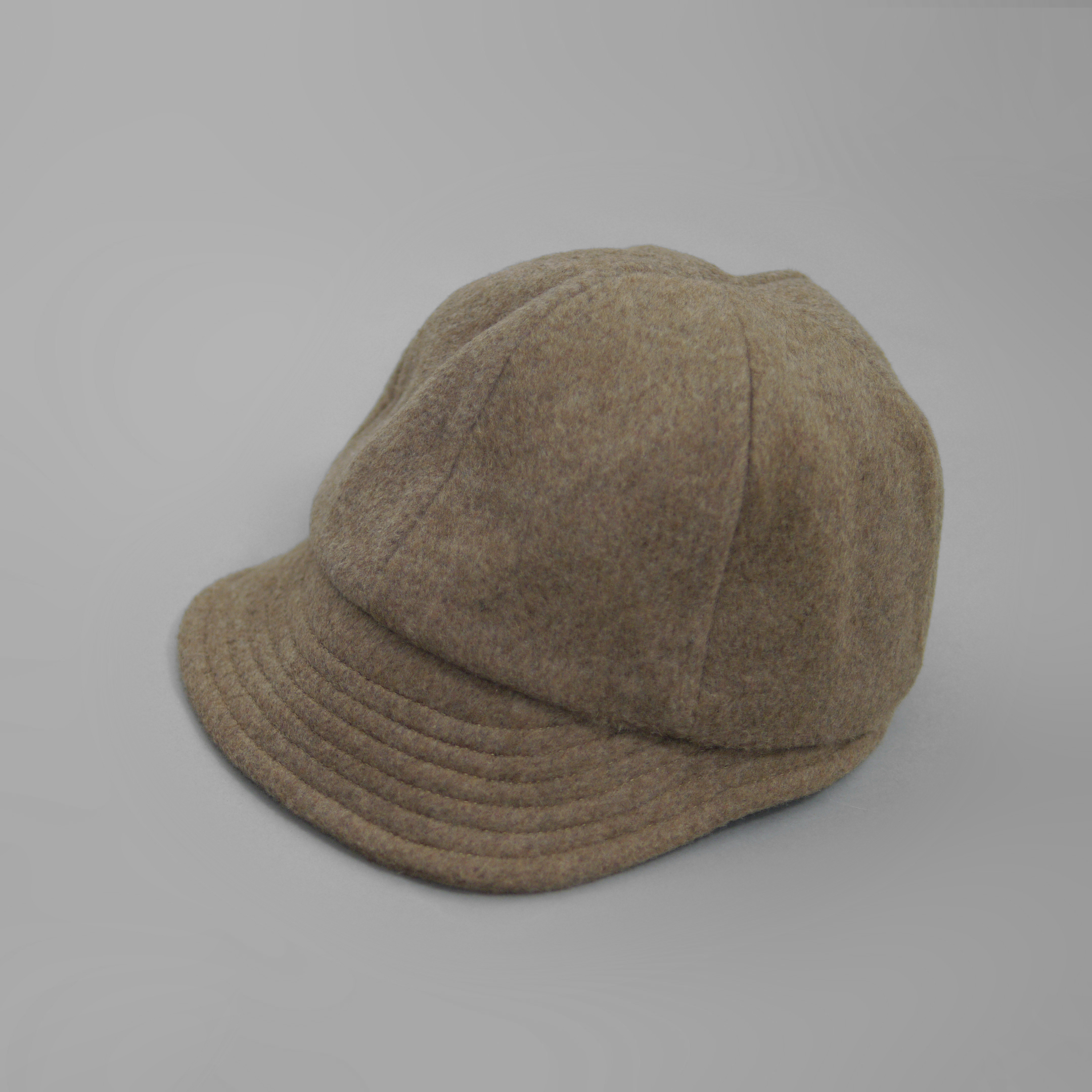 J.P.L. 羊毛六分割帽 ╭ 3色 ╮