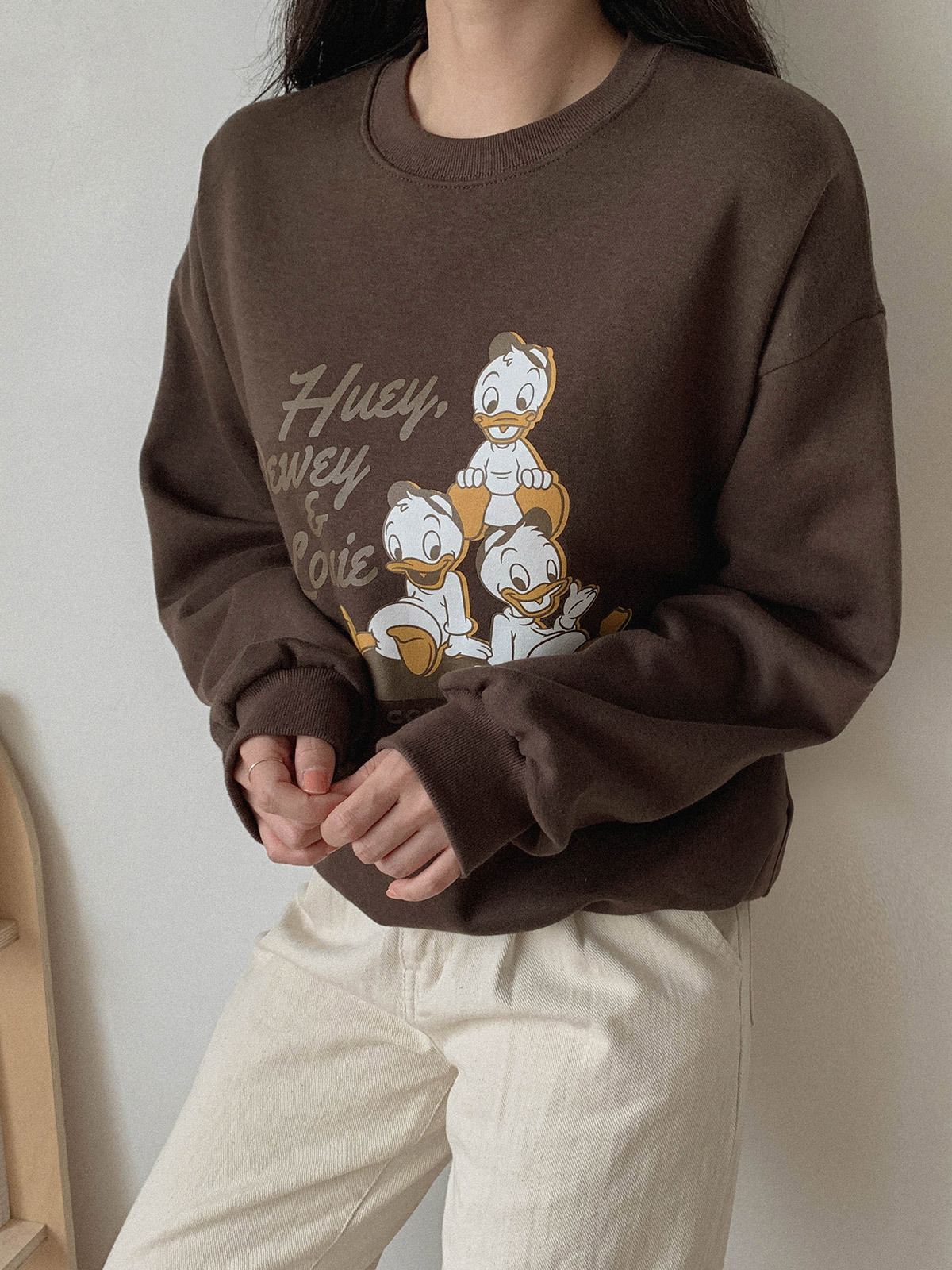 【現貨】韓國唐老鴨姪子三人組大學T