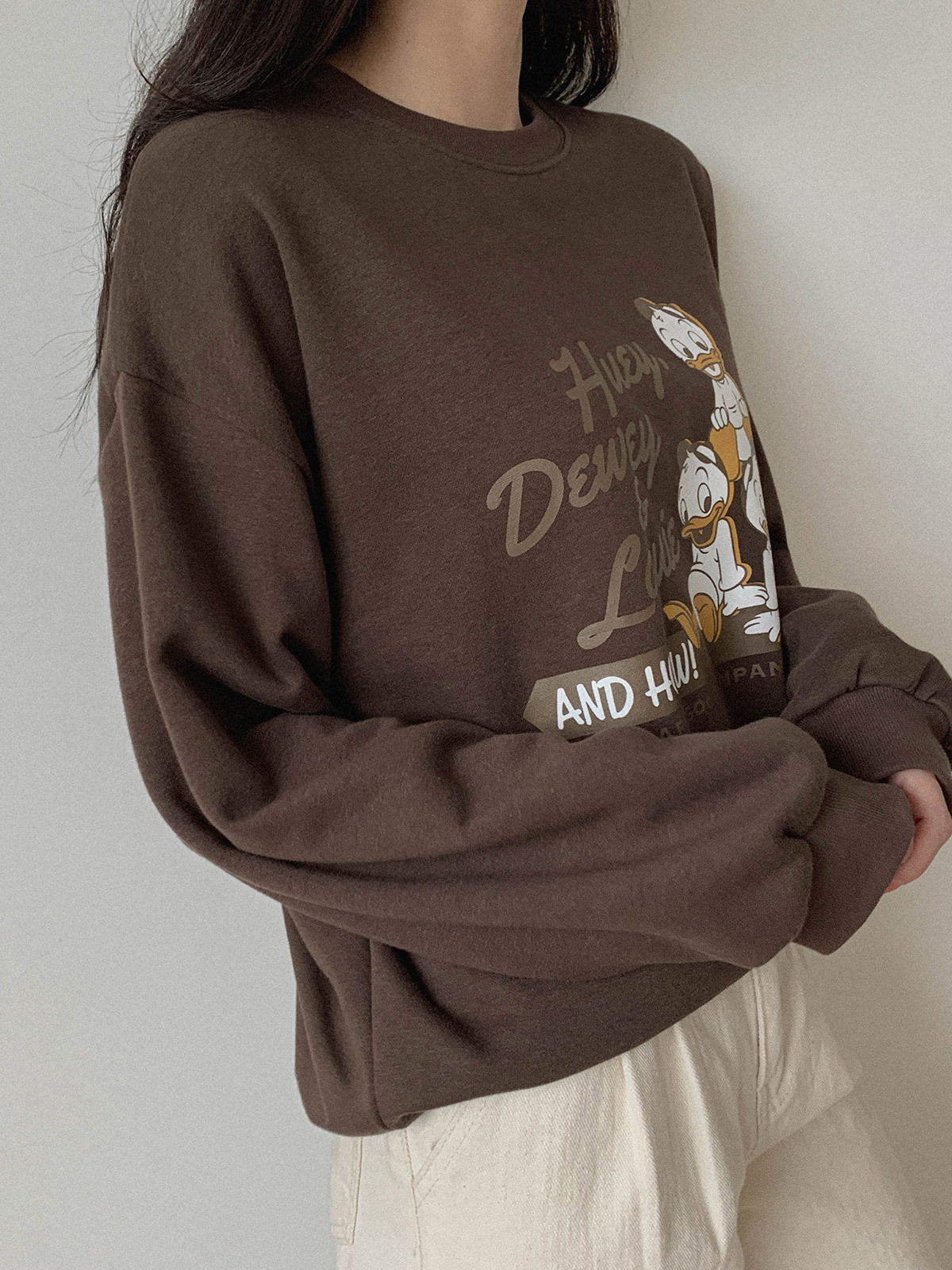 【現貨】韓國唐老鴨姪子三人組大學T