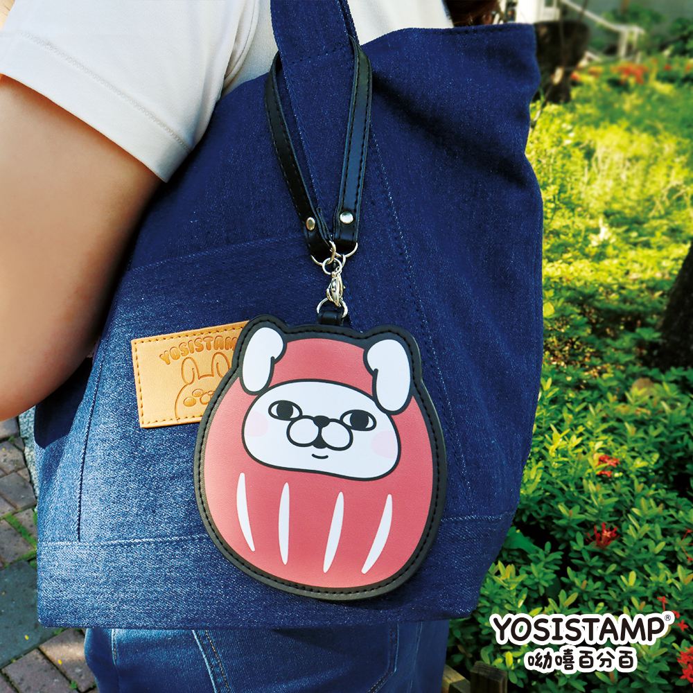 呦嘻百分百達摩票卡夾