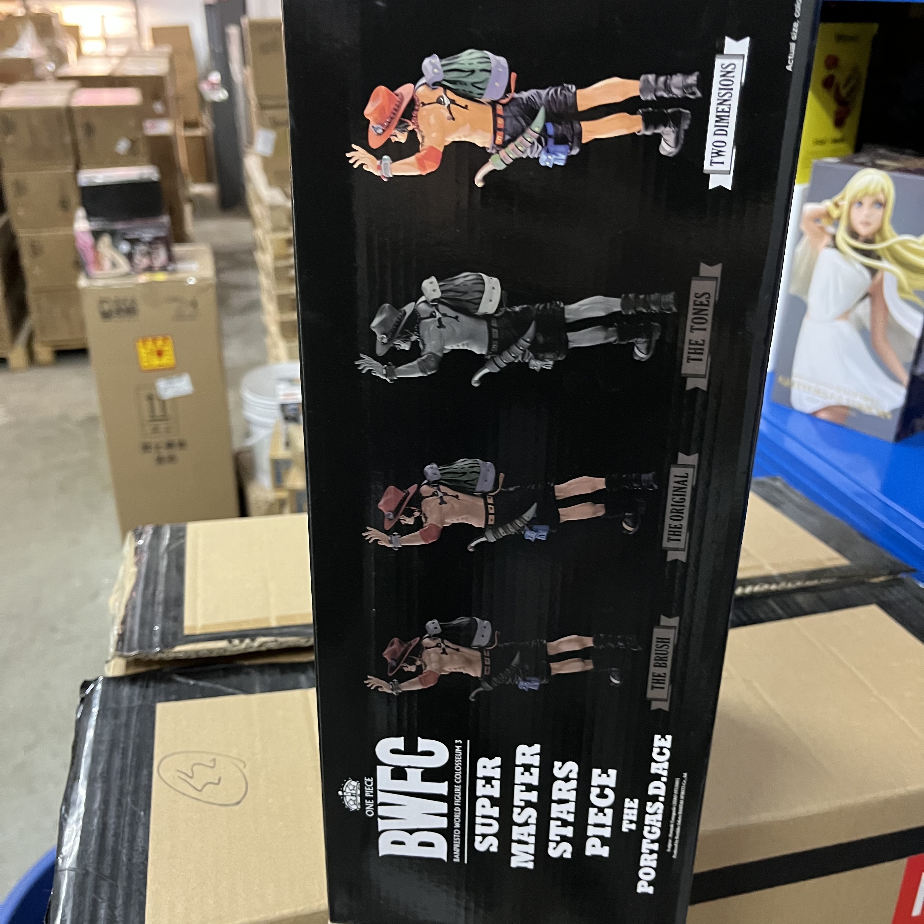 全新 BWFC 海賊王 艾斯 二次元色 4983164178708