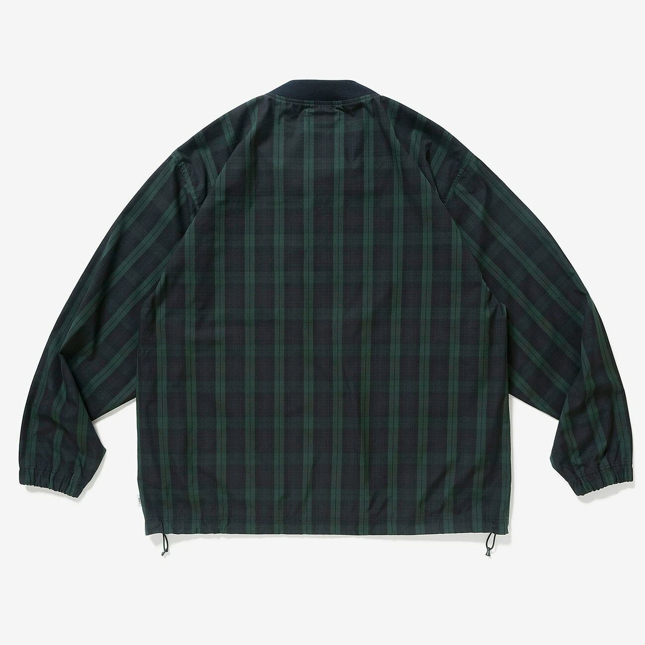 2022AW WTAPS SMOCK 02 JACKET CTPL RIPSTOP 綠格紋 防風 長T 現貨