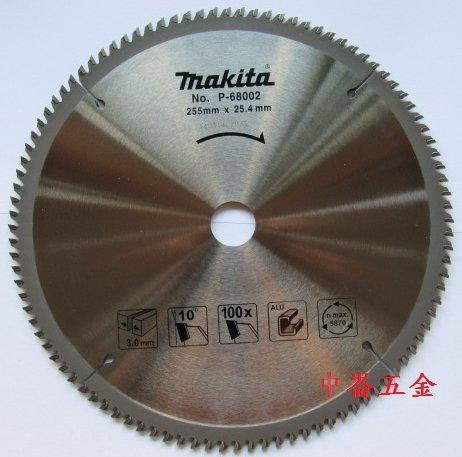 ＊中崙五金【附發票】牧田原廠10"鋁材鎢鋼鋸片【255*3.0*25.4mm】P-68002 適用:LS1040