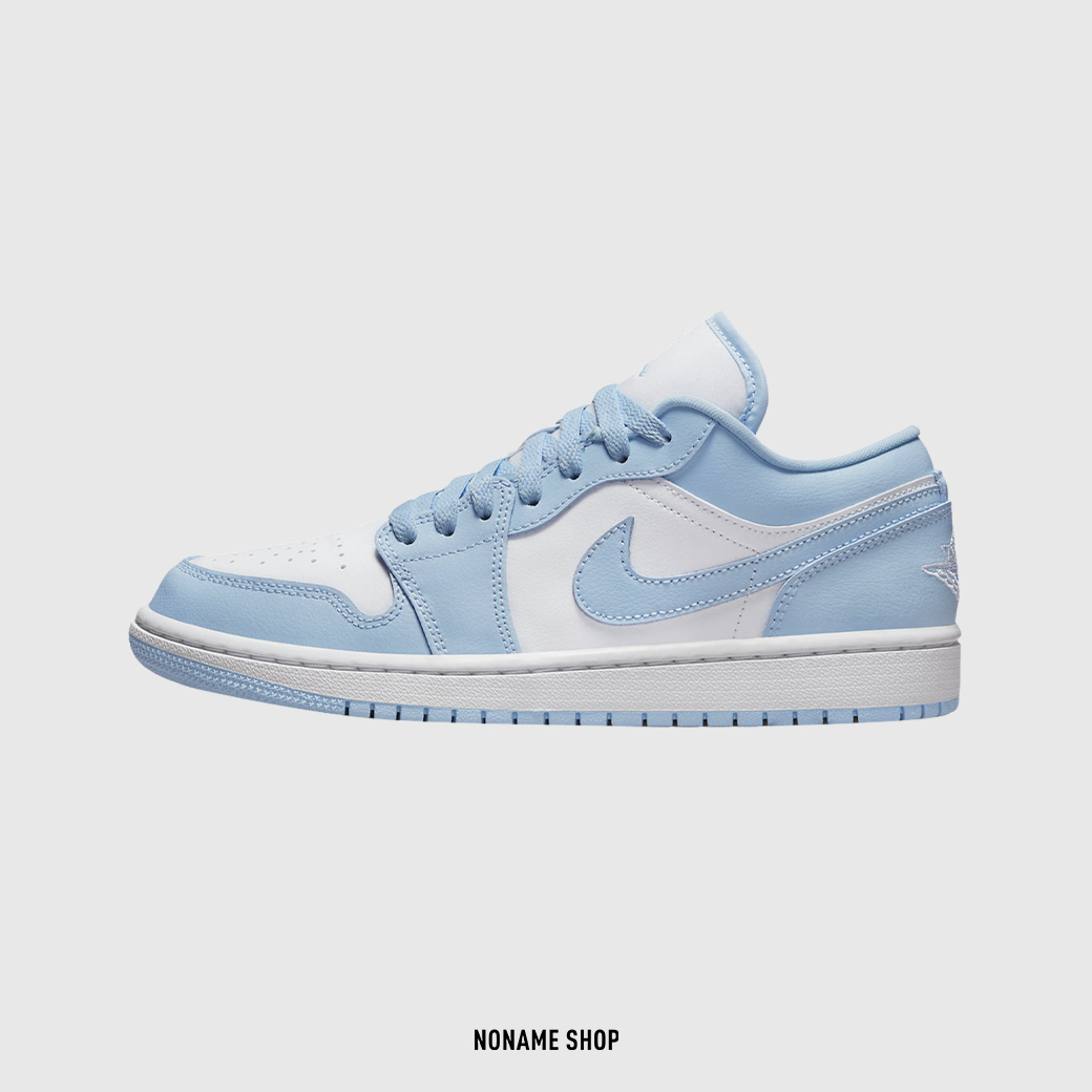 NIKE AIR JORDAN 1 LOW “Aluminum” 奶油藍 低筒 AJ1 (女款)
