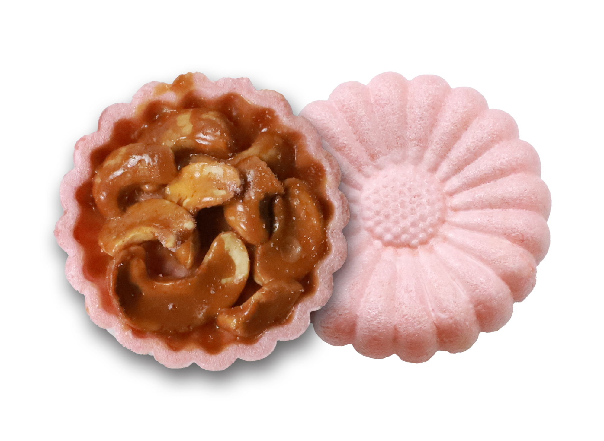 見花餅-蜜汁腰果8入禮盒(奶素)