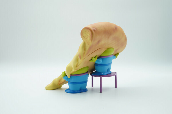 Soap Studio 三眼怪披薩公仔側面照