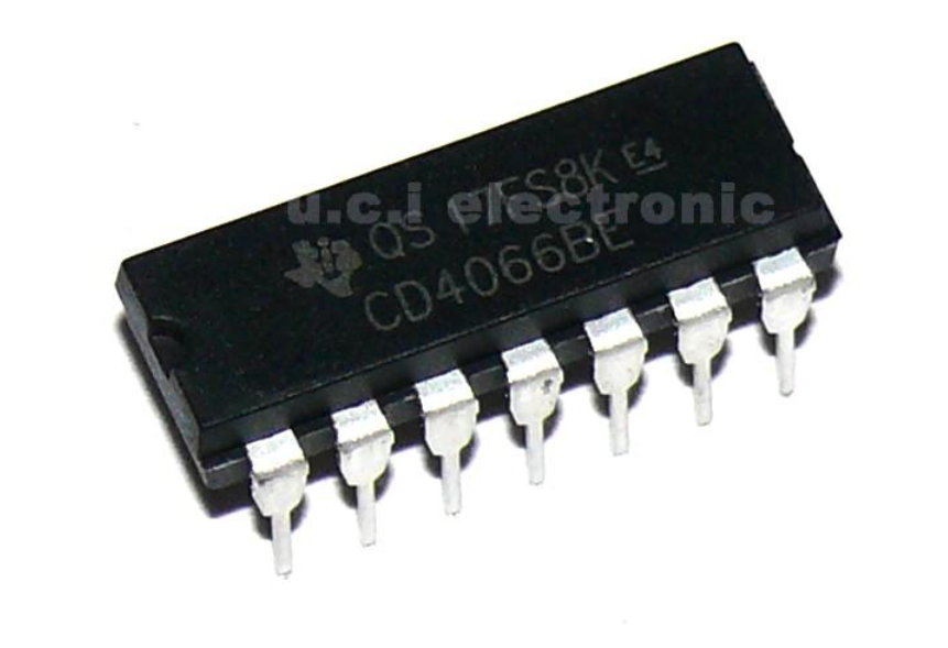 【UCI電子】(C-4-10) CD4066 4組雙向類比開關