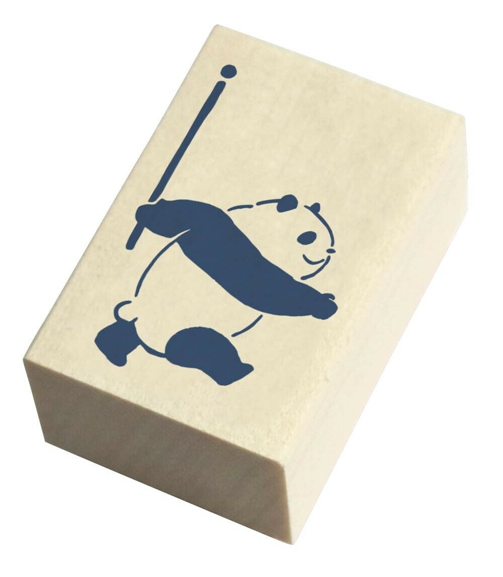 熊貓 木製印章｜日本Beverly