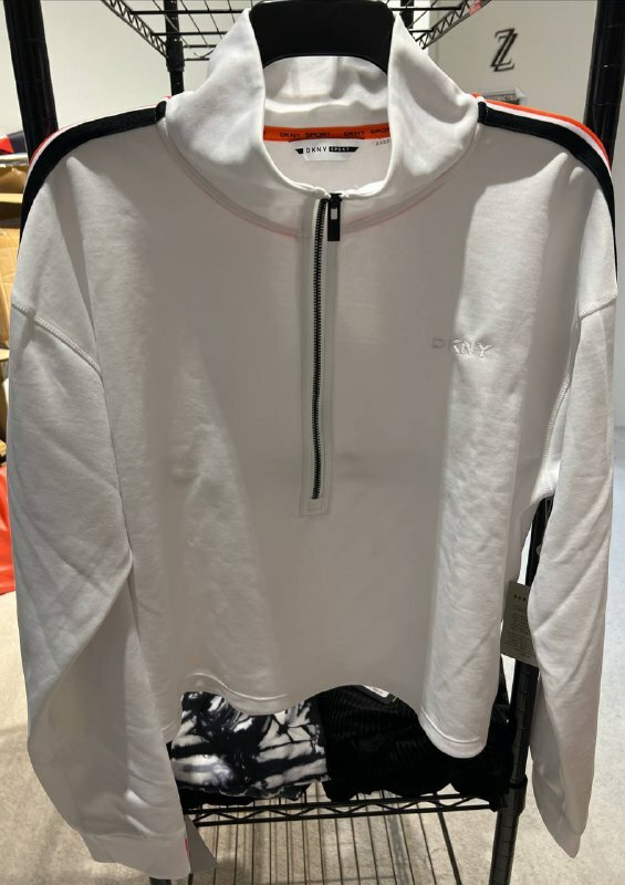 [S] DKNY WOMENS SWEATER,WHITE, DP1T8239-0MH (SD240)