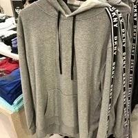 [S] DKNY TAPED LOGO HOODIE,HGR, M1966405-HGR (SD243)