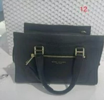 [S] MARC JACOBS LARGE CRUISER CROC, BLACK, 191267931418 (SMJ41)