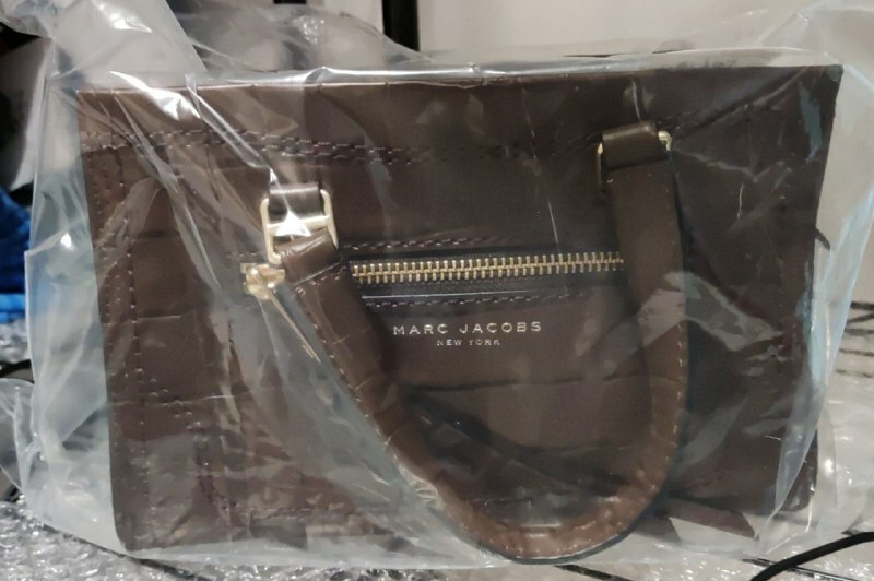 [S] MARC JACOBS CRUISER CROC, DARK BROWN, 191267931296 (SMJ46)