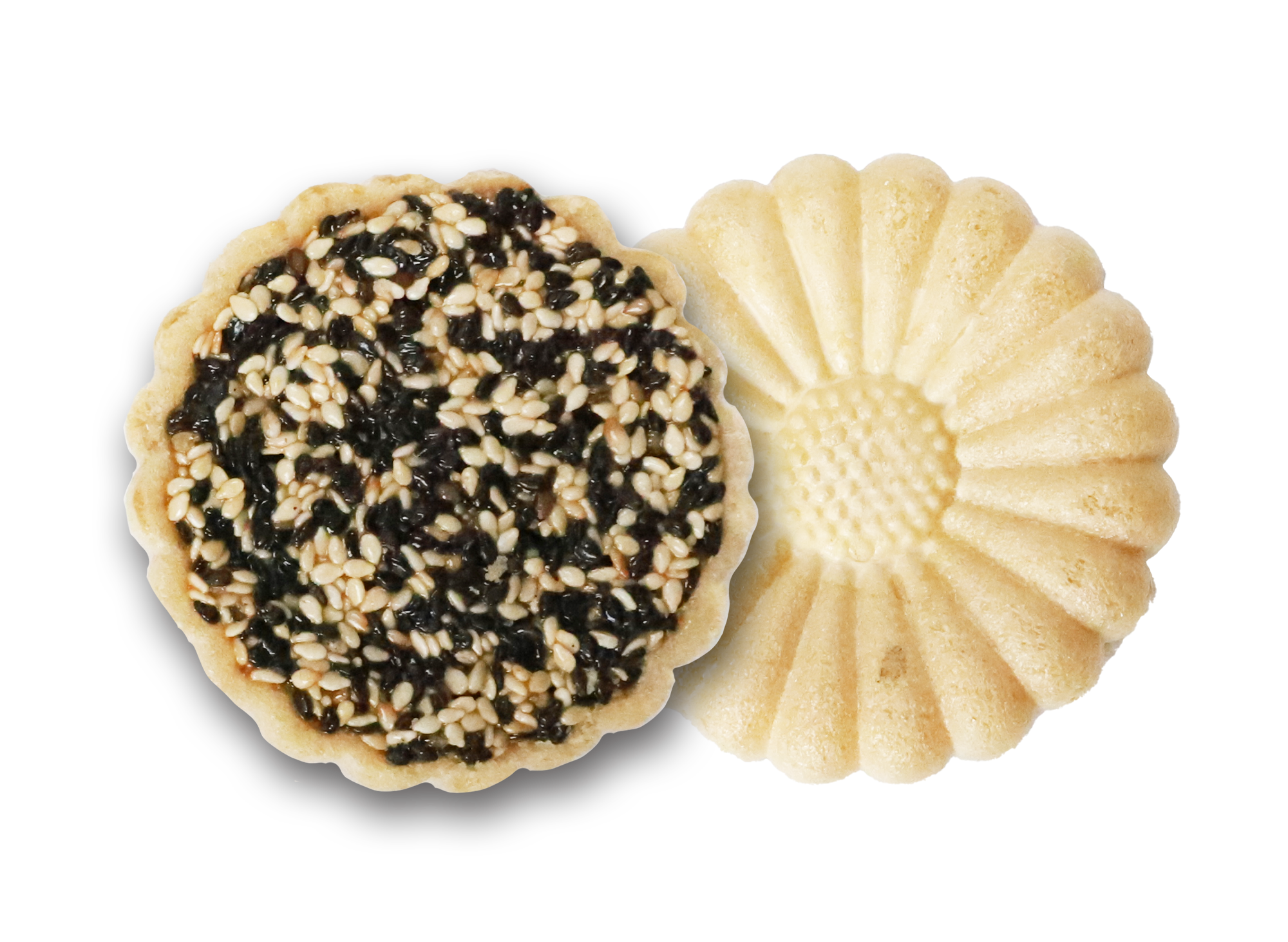 見花餅-黑白雙芝8入禮盒(奶素)