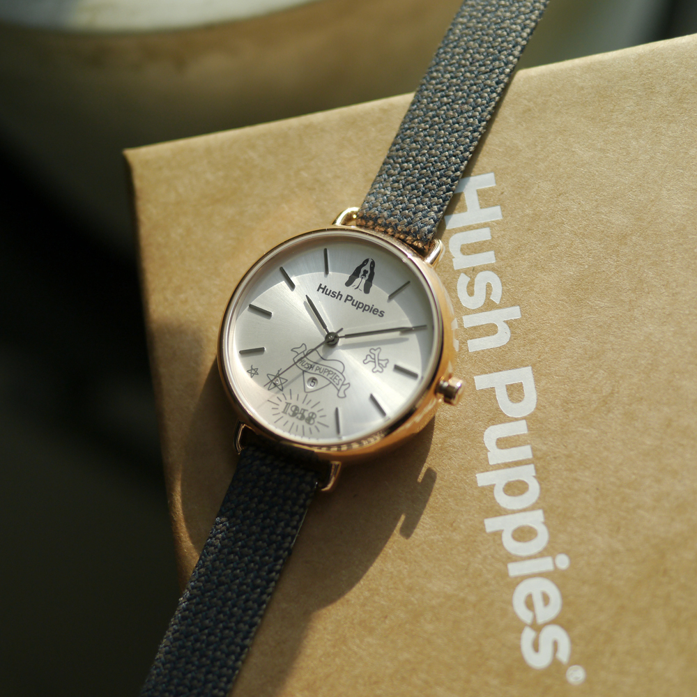 Orbz 手繪風格休閒女錶