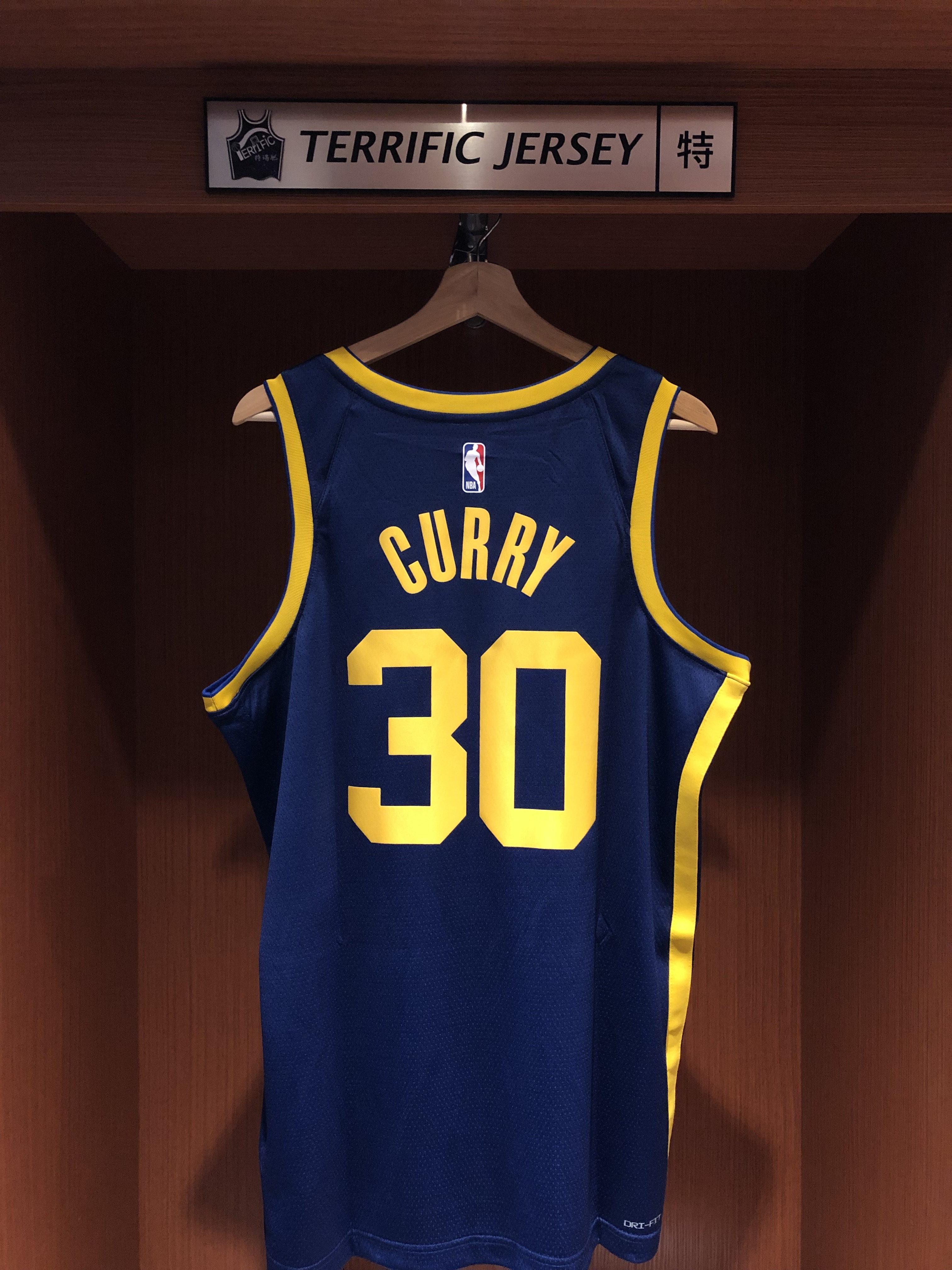 NBA球衣 Stephen Curry 金州勇士深藍 Statement Jordan Swingman 球迷版 熱轉印 全新