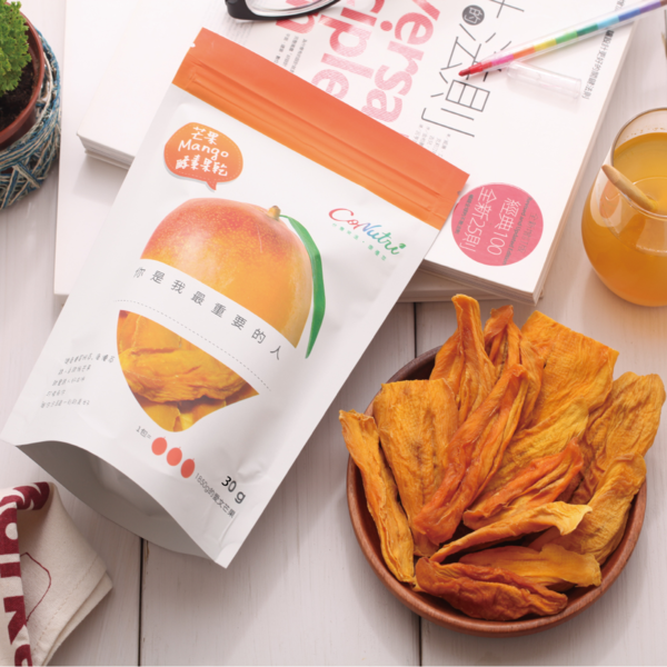【Hook's嚴選】純天然健康營養Q彈果乾-芒果乾【Conutri 酵素果乾系列】