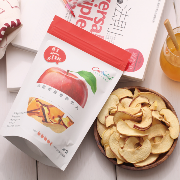 【Hook's嚴選】純天然健康營養Q彈果乾-蘋果乾【Conutri 酵素果乾系列】