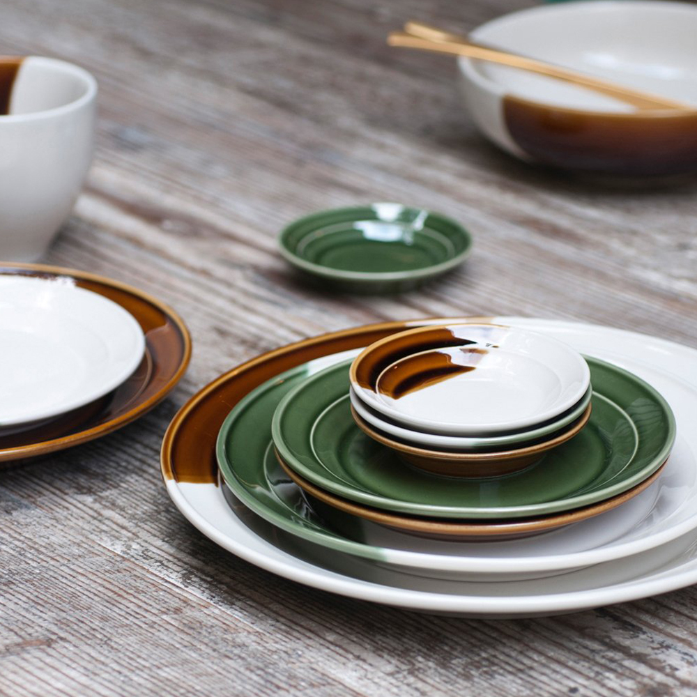 【Hook's嚴選】LOVERAMICS 愛陶樂 | 唐三彩 SANCAI 四入組【兩款可選 10cm/17cm】醬料碟/沙拉盤