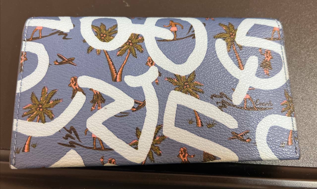 [S] COACH UNI PHONE CS KH PRIN SKY BLUE MULTI, 192643575646 (SCO135)