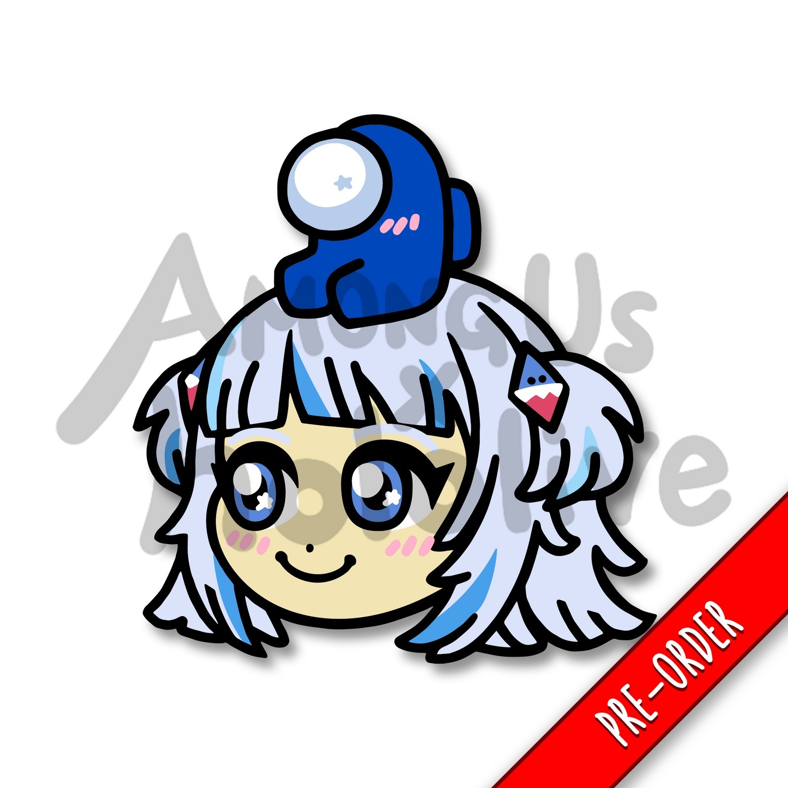 「官方代購」Hololive X Among us 海外版 周邊 #1 PIN