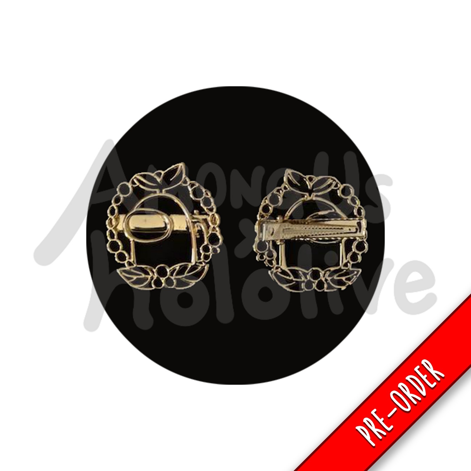 「官方代購」Hololive X Among us 海外版 周邊 #5 AYUNDA RISU HAIR BARRETTE