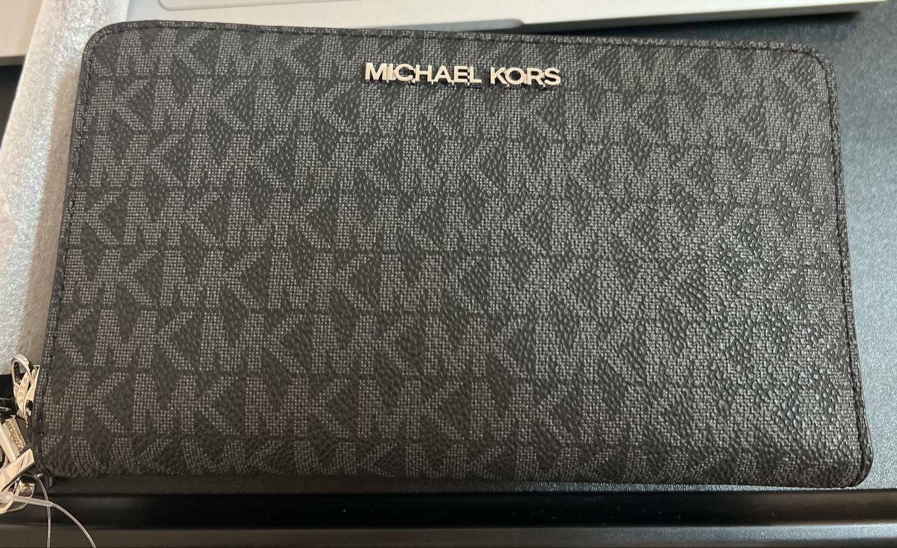 [S] MICHAEL KORS BLACK HANDPHONE WRISTLET, 193599463360 (SMK217)