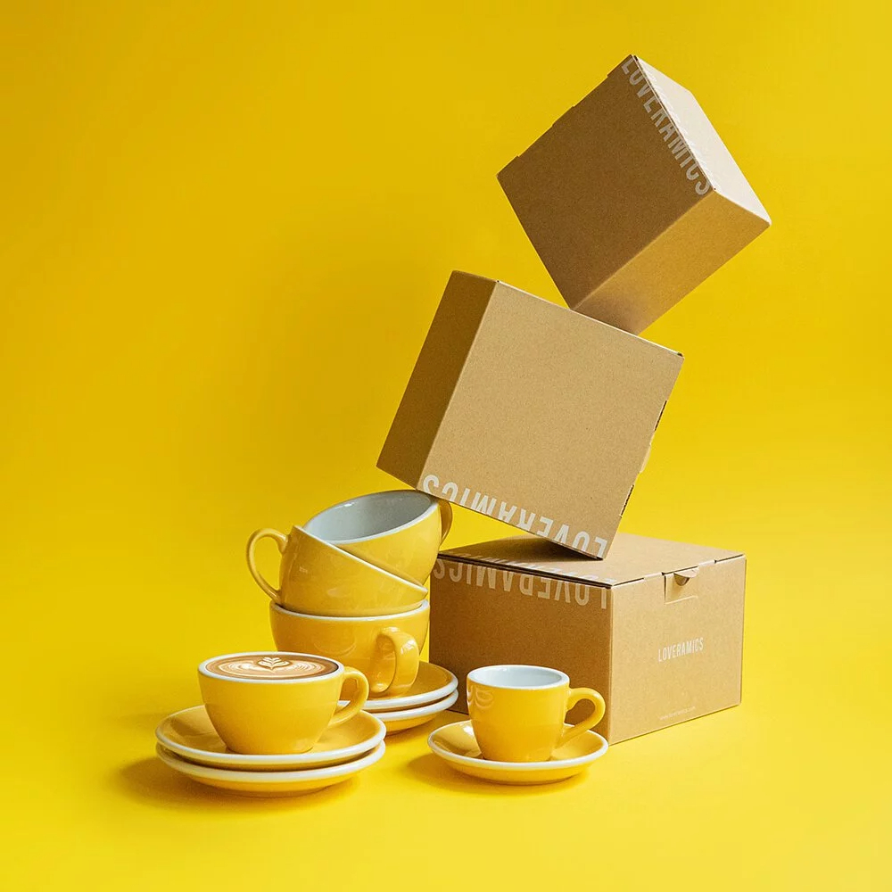 【Hook's嚴選】LOVERAMICS 愛陶樂 | 蛋形系列 - 拿鐵杯盤組300ml (9色可選)