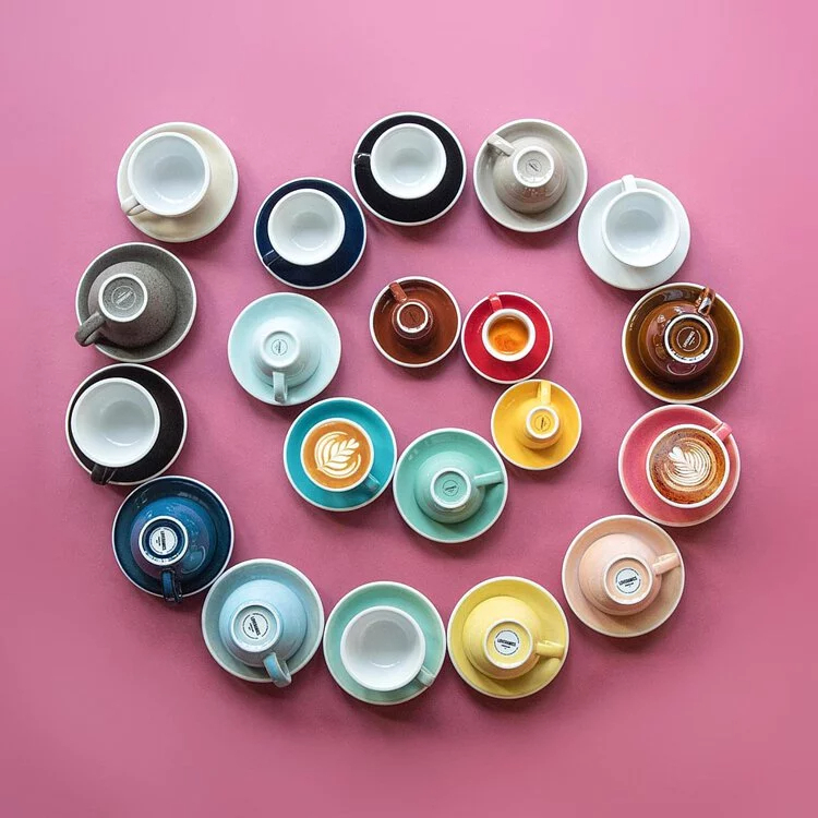 【Hook's嚴選】LOVERAMICS 愛陶樂 | 蛋形系列 - 拿鐵杯盤組300ml (9色可選)