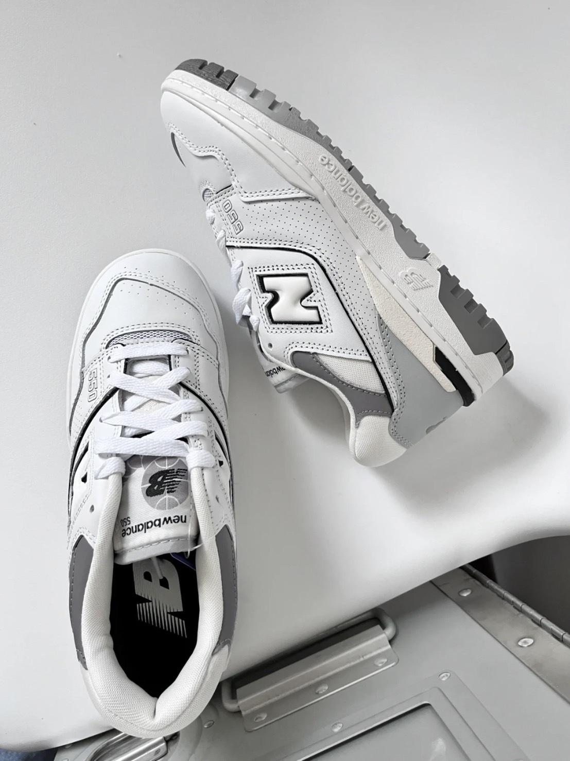 New Balance 550 White/Grey (BB550PWA)