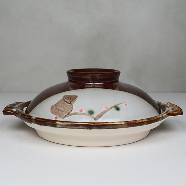 【萬古燒】古都梅 6號陶板