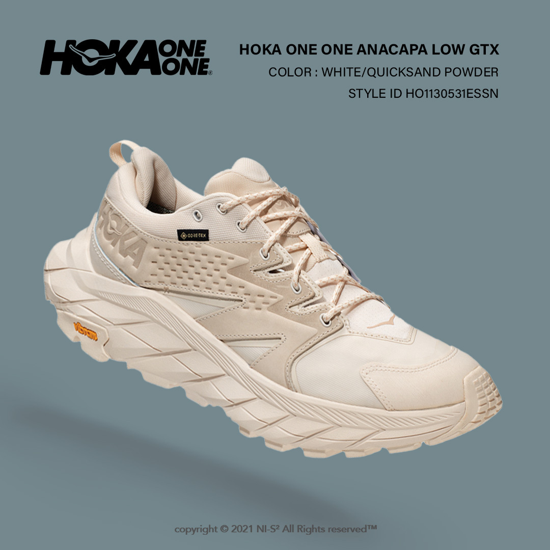 希望者のみラッピング無料】 HOKA ONEONE ANACAPA LOW GTX 23.5cm