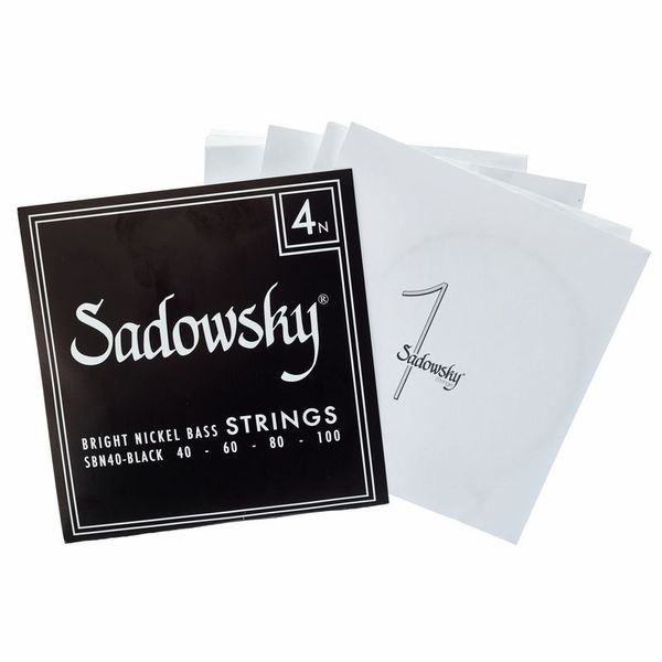 Sadowsky Sadowsky Black Label SBN40-1 40-100 黑標 鎳弦 貝斯弦 第 3 張圖片｜三峽吉他 / Bass