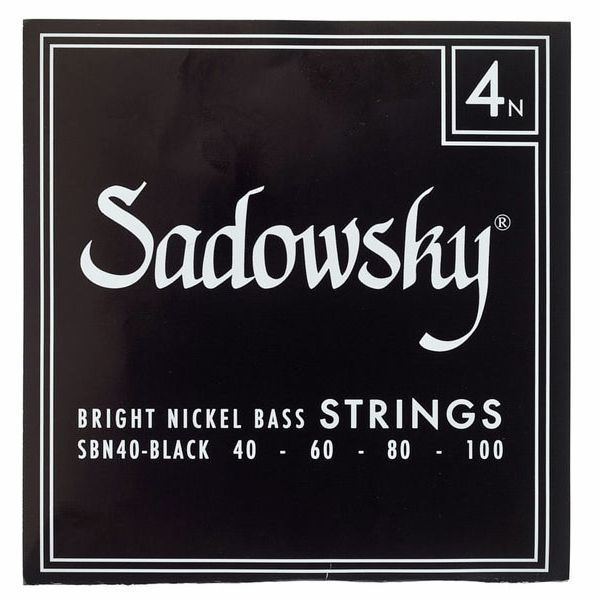 Sadowsky Sadowsky Black Label SBN40-1 40-100 黑標 鎳弦 貝斯弦 — 三峽吉他 / Bass｜YA! 玩音樂