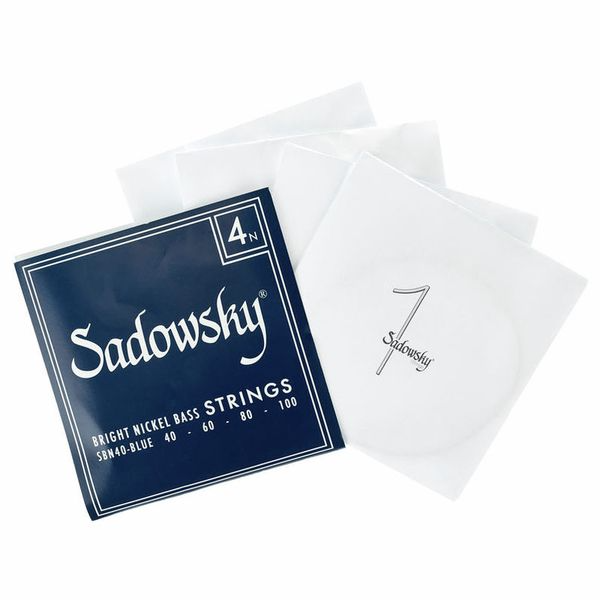 Sadowsky Sadowsky Blue Label SBN40 040-100 藍標 鎳弦 貝斯弦 第 3 張圖片｜三峽吉他 / Bass