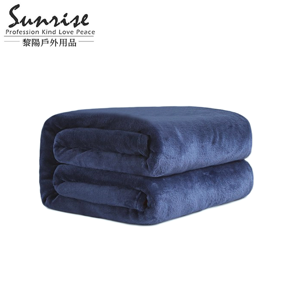 (顏色隨機)超細纖維法蘭絨毛毯 180*200 空調被/午睡毯/汽車毯/旅行毯/沙發毯 69CLN07082