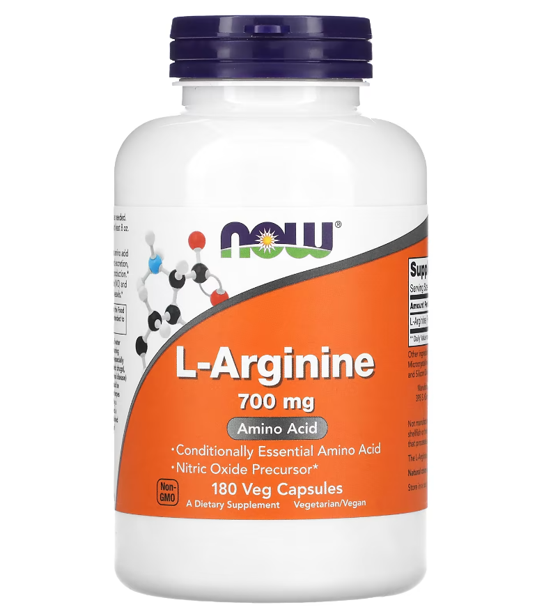 [預購] Now 左旋精氨酸 700mg 180粒 L-Arginine 精胺酸