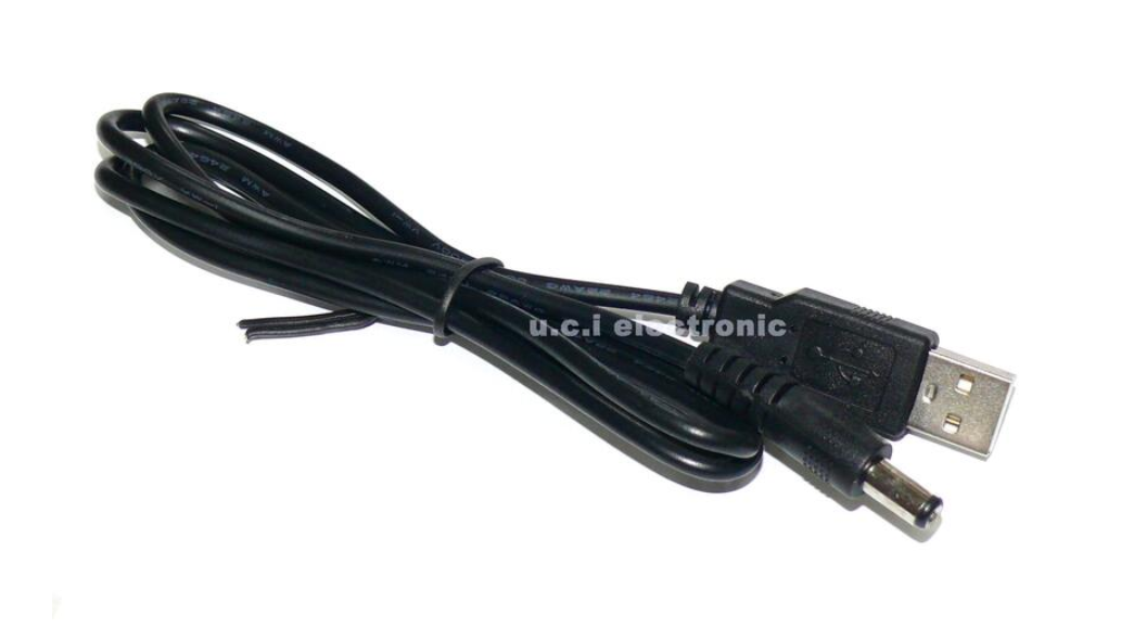 【UCI電子】(Z-3)  dc電源線USB轉DC5.5*2.1充電線dc適配器充電線 1米