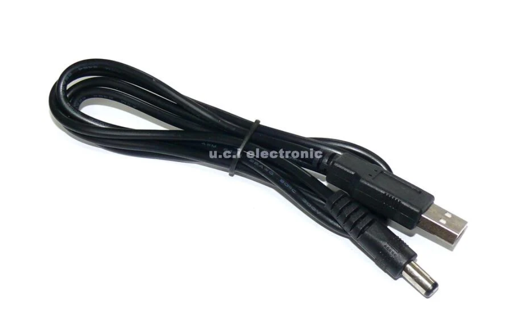 【UCI電子】(Z-3)  dc電源線USB轉DC5.5*2.1充電線dc適配器充電線 1米