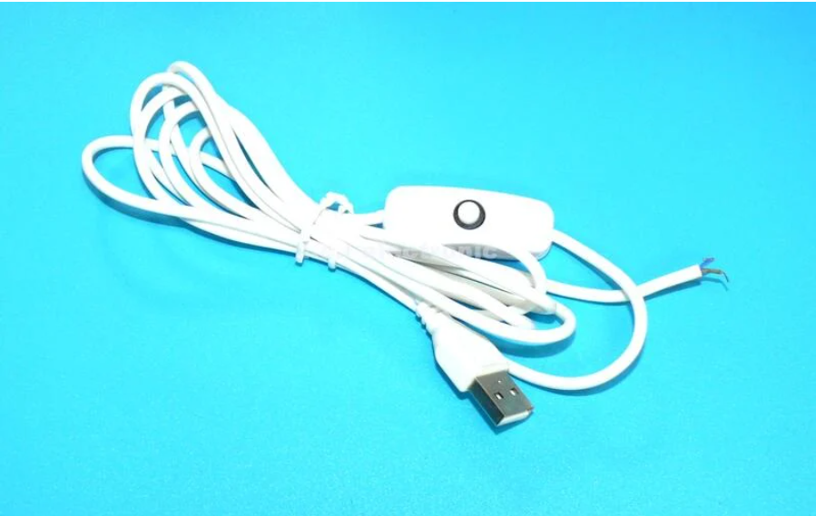 【UCI電子】(Z-4) USB開關線 501開關電源線 usb電源線 LED燈開關線 1.5米 USB公頭開關線 5V