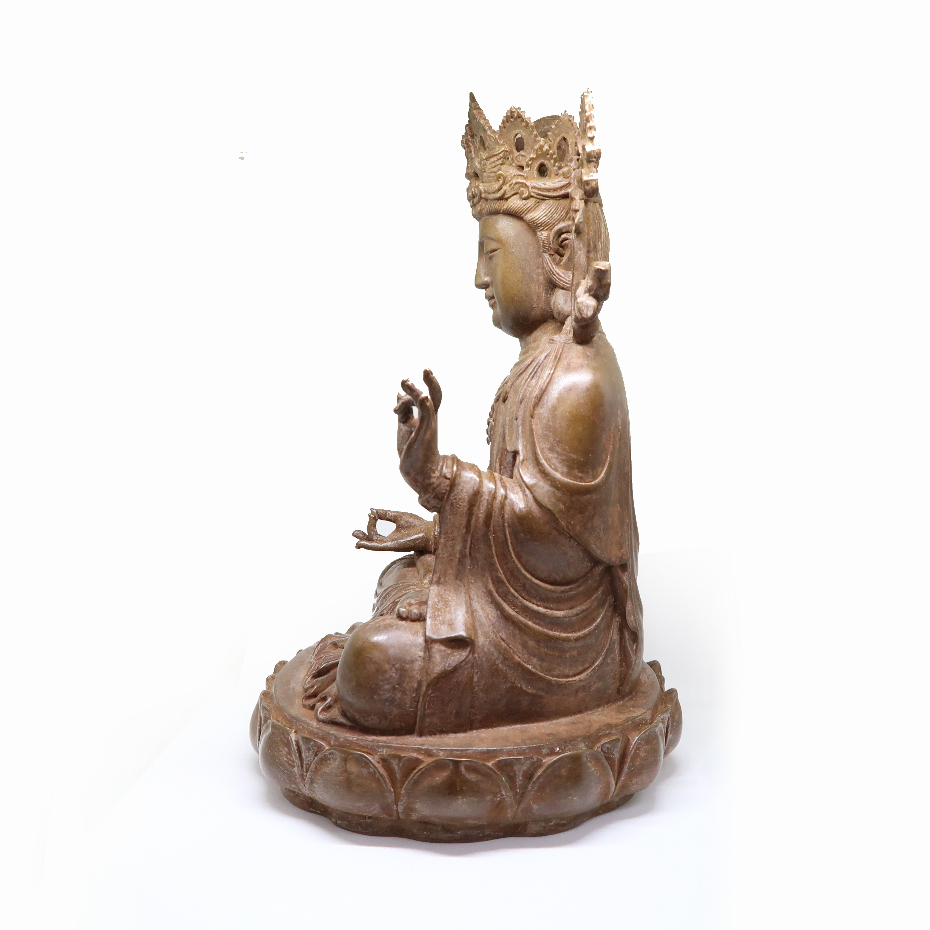 銅製觀音菩薩像