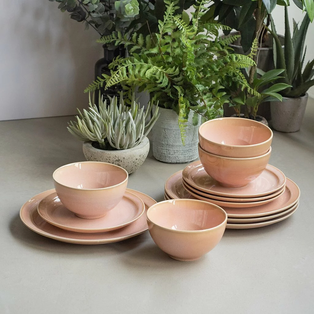 【Hook's嚴選】LOVERAMICS 愛陶樂｜ER-GO! 玫瑰系列 醬碟、點心盤、餐盤 (ROSE) 10cm、15cm、18cm